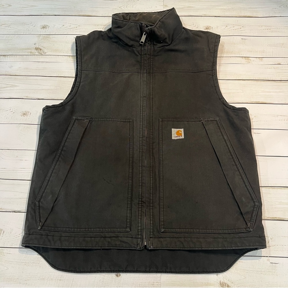 Carhartt Men's Quick Duck Jefferson Vest Sz M